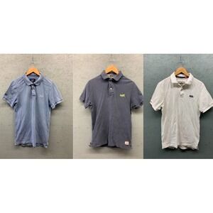 Superdry Polo Shirt Mens XL Classic Pique Cotton Short Sleeve Lot of‎ 3